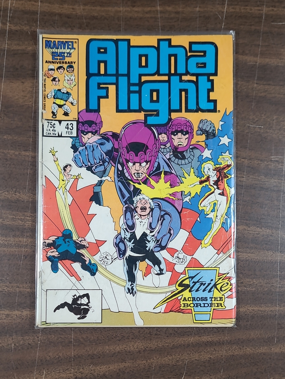 Marvel Alpha Flight #43 Comic Book #43 February 1986